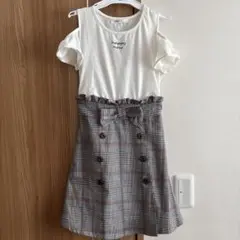 ikka 半袖ワンピース 150