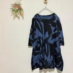 marche deux【M】 チュニック ミニワンピース ゆるダボ 体型カバー