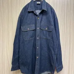 FIVE P·M ダークブルー デニムシャツ 秋物