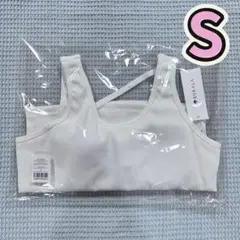 新品【SUKALA】リブソリッドショートタンクトップ S サイズ