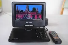 【新品】 SELLING KH717N ポータブルDVDプレーヤー 7v