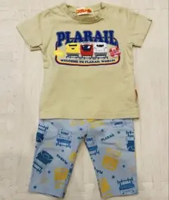 プラレール 5分丈 パンツ 半袖 Tシャツ 90 100