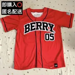 ベリーグッドマン ベースボールシャツ ユニフォーム Sサイズ