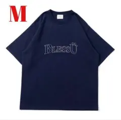 bless u OG logo ss tee M ネイビー　新品未使用