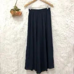 ★マーべラス バイ ピエロ★シフォンタックフレア【M】ネイビー ゆったり