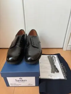 美品　サンダース2246 MILITARY OFFICER SHOE 6 1/2