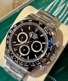 ROLEX デイトナ ブラック メンズ 時計