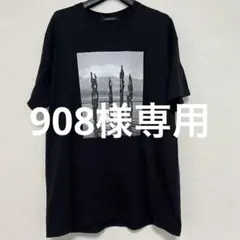 ALMOSTBLACK グラフィックTシャツ ブラック