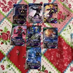 仮面ライダーゲーム　ガンバレジェンズカード7枚セット C