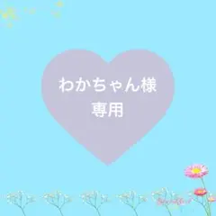 わかちゃん様　専用