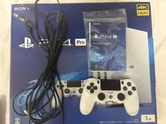PS4 Pro Glacier White 1TB 本体