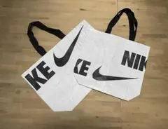 【新品未使用】NIKEショッピング袋　ショップバッグ　Mサイズ2枚セット