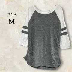 ambiance Maternity 五分袖Tシャツ【 M 】カジュアル7ブソデ