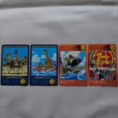 ワンピース　カード　ビジュアルアドベンチャー　4枚セット