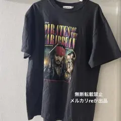 ディズニーランド カリブの海賊 ジャックスパロウ Tシャツ