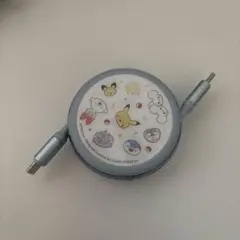 ポケピース リール式充電ケーブル USB Type-C