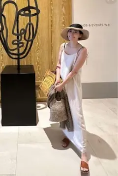 お値下げ中　WhimGazette×田丸麻紀 コラボアイテム リネンワンピース