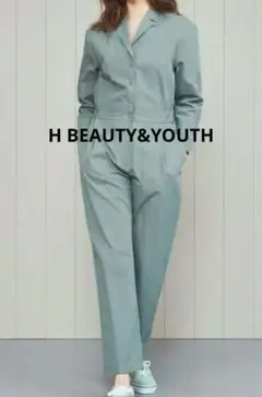 【美品】H BEAUTY&YOUTH　大人気オールインワン　Sサイズ