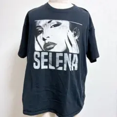 SELENA グラフィック Tシャツ ダークグレー