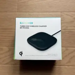 新品未開封品 RAVPOWER 10W ワイヤレス充電器 RP-WCO06