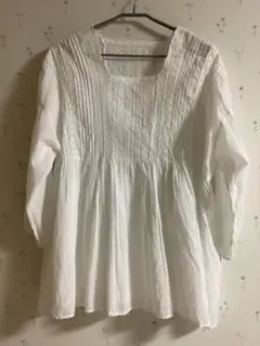 URBANRESEARCH DOORS ピンタックレースギャザーブラウスセット割