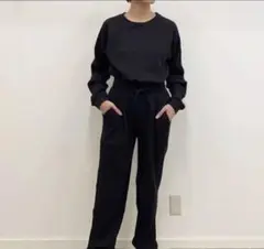 ベースレンジ/BASERANGE リブパンツ