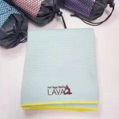 LAVA 新品ヨガラグ　ミントグリーン　ヨガタオル　ホットヨガ対応