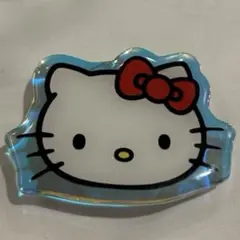 Hello Kitty オーロラスマホグリップ　韓国　赤リボン