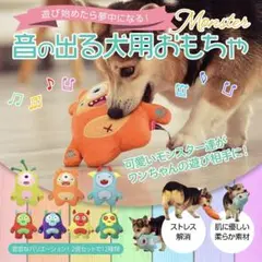 犬おもちゃ 【2点セット】 音の出る 噛むおもちゃ ペット用品 犬ストレス解消