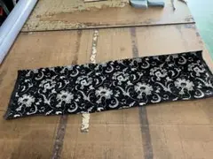 モンブラン　ブラック　はぎれ