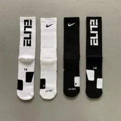 新品ナイキELITE【26～28cm】靴下バスケットくつした ソックス運動 2足