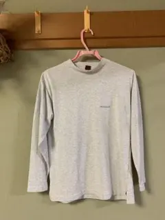 ★極美品★モンベル　ロングスリーブT グレー 長袖 M ロンT ウイックロン