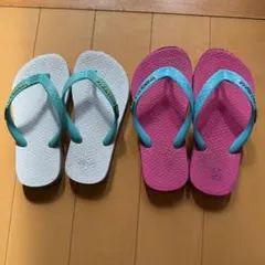 2足セット イパネマ ビーチサンダル キッズ　ベビー　15センチ 17センチ