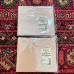 CD-DVDケース 2個セット ベージュ