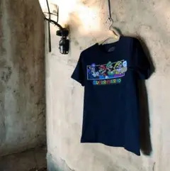 スーパーマリオ キャラクターTシャツ ブラック