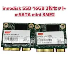 innodisk SSD2枚セット イノディスク mSATA mini 3ME4