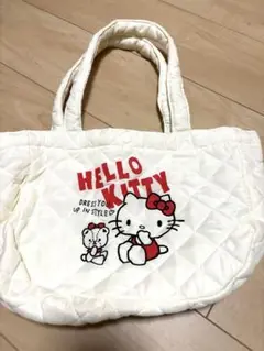 ハローキティ　サンリオ　トートバック　マチあり