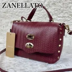 美品 ZANELLATO ザネラート 2wayバッグ ポスティーナ ゴールド金具