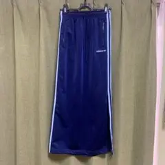 adidas ネイビー ロングスカート XS