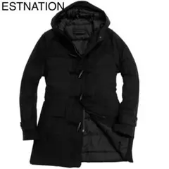 定価5.5万ESTNATIONナイロンダッフルダウンコート Lエストネーション
