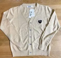 新品》Comme des garcons play カーディガン Mサイズ