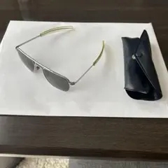 RANDOLPH ランドルフ　サングラス　シルバーフレーム古着空軍トムクルーズ ランドルフ サングラス トムクルーズ USA製 パイロット