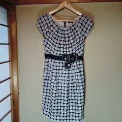 BCBGMAXAZRIA ドット柄ワンピースXS