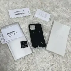 MaisonMargiela スマホケース iPhone 12mini Maison Margiela Stitched Leather Phone Case for iPhone