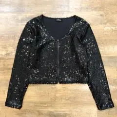 美品 tricot COMME des GARCONS スパンコール ジャケット