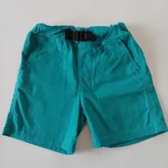 ハーフパンツ　ターコイズグリーン　100㎝
