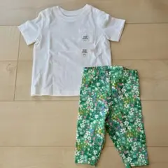 GAP Tシャツ & Carter's レギンスセット 18-24m