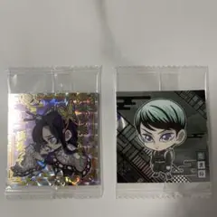 鬼滅の刃　ウエハースシール　胡蝶姉妹　愈史郎セット