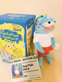 スポンジボブ　ポップマート　クールフィッシュ　ポップマート