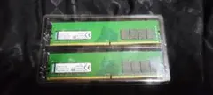 メモリ Kingston DDR4 8G×2枚